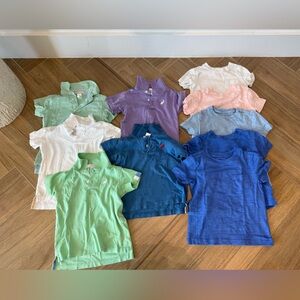 2T Boys shirts - 6 polos, 5 tees - Beaufort Bonnet / Janie & Jack - Bognar Polo
